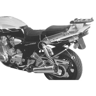 Produktbild von Kappa Topcasetraeger Kappa Yam Xjr1200/1300 95-02