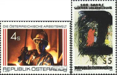 Produktbild von Briefmarken Österreich 1986 Mi 1872,1873 (kompl.Ausg.) gestempelt Sondermarken