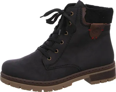 Produktbild von Rieker Schnürstiefelette Schwarz