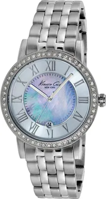 Imagen del producto de Reloj de pulsera para mujer Kenneth Cole KC4973, con caja de acero inoxidable y correa de metal