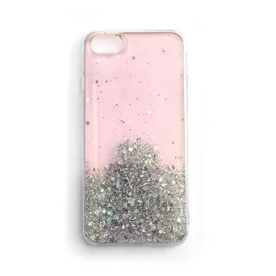 Produktbild von Wozinsky Star Glitter Glitzernde Schutzhülle mit Pailletten für Samsung Galaxy S21+ 5G Rosa