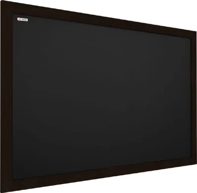 Obrázek produktu pro Tabule černá křídová v dřevěném černém rámu 120x90 cm