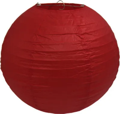 Produktbild von 1 Lampion 20cm, Farbauswahl:weinrot / bordeaux 270