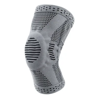 Produktbild von Kniebandage atmungsaktiv Damen Männer Orthopädische Kniestütze-Bandage(1 Stück) für Laufen,Sport, Gelenkschmerzen,verbesserte Durchblutung Grau L