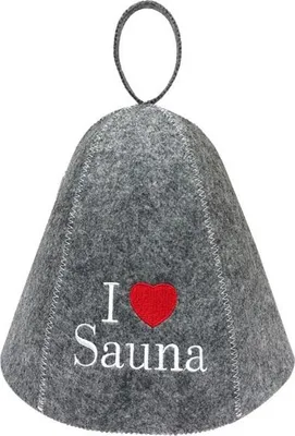 Produktbild von Sauna-Hut Ich Liebe Sauna Flammifera