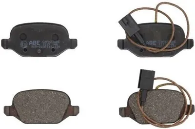 Produktbild von ABE Bremsbeläge Satz Hinten für FIAT 500 (312) C2F023ABE