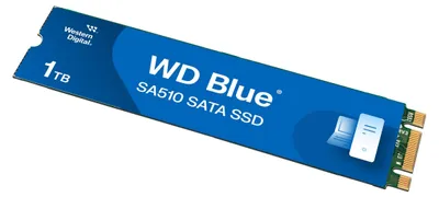 Zdjęcie produktu dla Western Digital Blue WD SA510, 1 TB, M.2, 560 MB/s, 6 Gbit/s