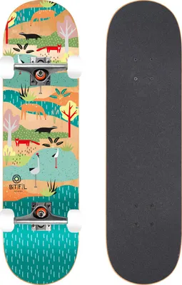 Produktbild von BTFL Kinder Skateboard Complete BJOERK, Größe:7.5, Farben:mehrfarbig