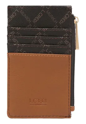 Image de L.CREDI étui pour carte de crédit Filiberta Card Holder Brown marron foncé