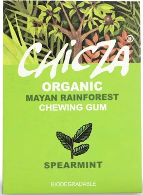 Zdjęcie produktu dla GUMA DO ŻUCIA O SMAKU ŁAGODNEJ MIĘTY (BIODEGRADOWALNA)30 g - CHICZA