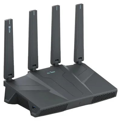 Immagine prodotto di Router Wi-Fi - GL-BE6500 - Router Wi-Fi - Dual-band - Fino a 6000 Mbit/s - 5 porte 2,5G - VPN - USB 3.0 - Per uso domestico