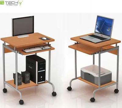 Produktbild von Techly ICA-TB S005 Computertisch Buche