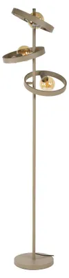 Obrázok produktu pre Stojacie svietidlo FURNLUX Hover Beige 40 cm / Hlavná farba: béžová / Rozmery: 40 x 155 x 40 cm