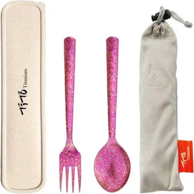 Zdjęcie produktu dla Lekkie Titanium Spork Spoon dla Kempingi i turystyka.
