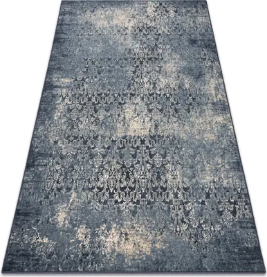Produktbild von Teppich Wolle NAIN vintage 7010/50911 dunkelblau / beige Blau 160x230 cm