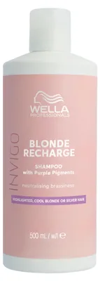 Produktbild von Wella Professionals Invigo Blonde Recharge Color Refreshing Shampoo Cool Blonde
