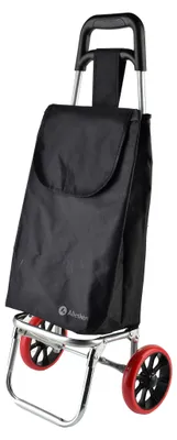 Produktbild von Einkaufstrolley Metall Allesken MARID BLACK 35x26x85,5 cm Schwarz 1 Stück