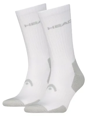 Obrázek produktu pro Ponožky HEAD ELEMENTS TENNIS CREW 2P WHITE velikost: 35-38