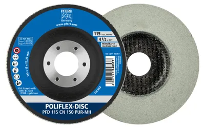 Produktbild von PFERD Poliflex discs, 11,5 cm, 5 Stück(e)