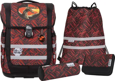 Produktbild von MCNeill Schulranzen-Set ERGO COMPACTO, ZACK 5-teilig, ab 1. Klasse