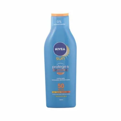 Produktbild von Nivea Sun Schutz And Bräune Sonnenlotion Spf50 200ml