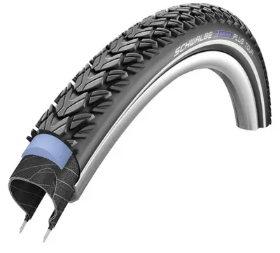 Produktbild von Schwalbe Marathon plus tour, 28", Stadt / Trekking, Straße, Tubeless-Ready-Reifen, Klappbarer Wulst, Schwarz, 50 - 85 Psi