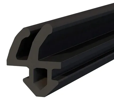 Fensterabdichtung S-1388, Gummi, 20 m, schwarz