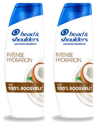 Produktbild von 2 x Head & Shoulders Anti-Schuppen Shampoo Intense Hydration mit Kokosöl 300 ml - Vorteilspackung - 2 Stücke
