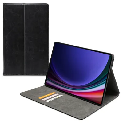Produktbild von Mobilize Premium Folio Klapphülle für Samsung Galaxy Tab S9 Plus - mit Standfunktion Schwarz