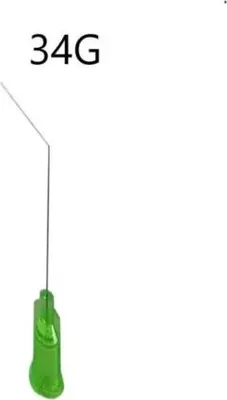Produktbild von 10 Stück 34 G Industrielle stumpfe Spitze Dosiernadel. Präzision Applikator. Spritze Dispensin