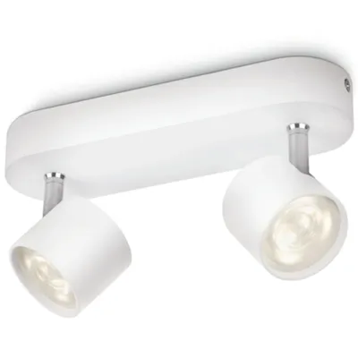Image de Philips Myliving Star - Lampe à poser - 2 lampes - LED - Blanc