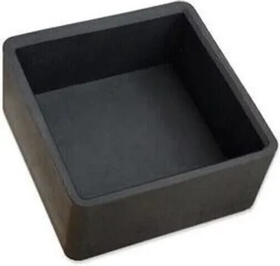 Produktbild von Endkappe in schwarz für Aluminiumprofile Montageschiene 40x40mm