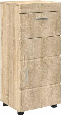 Obrázek produktu pro vidaXL Koupelnová skříňka TULUM Sonoma dub 37 x 31,5 x 82 cm