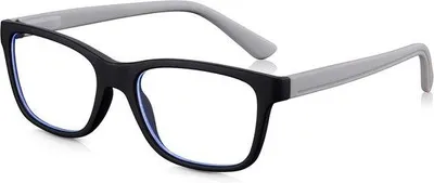 Produktbild von Computerbrille mit Filterblau - Uni - Transparenz - Brillendoek - Schutz gegen ermüdete Augen