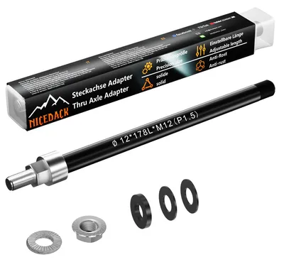 Productafbeelding van M12 Thru-Axle Adaptor voor Fietstrailers