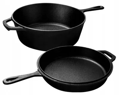 Obrázok produktu pre Liatinová Panvica S Panvicom 3V1 Hage Panvica, Panvica, Pekač