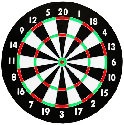 Produktbild von Best Sporting Papiergewickelte Dartscheibe, 46 cm; 62109