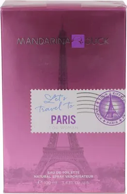 Immagine prodotto di Mandarina Duck Let's Travel to Paris by Mandarina Duck Eau De Toilette Spray 3.4 oz