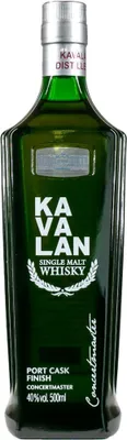 Produktbild von Kavalan Kavalan Concertmaster 40% vol Whisky aus Taiwan NV Whisky ( 1 x 0.5 L )