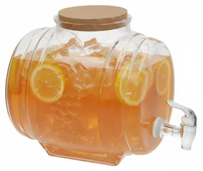 Produktbild von Gerimport Limonaden-/Saftdispenser - 2900 ml - Borosilikatglas - mit Sockel und Hahn