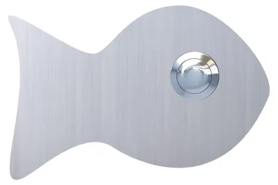 Produktbild von Türklingel Fisch in Edelstahl