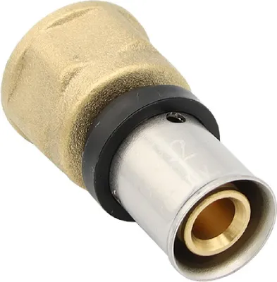 Produktbild von Pressfitting Übergang 16x2 mm - 1/2 Zoll IG TH Kontur Verbundrohr