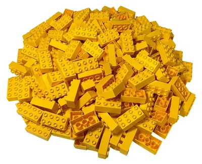 Produktbild von LEGO® DUPLO® 2x4 Steine Bausteine Grundbausteine Gelb - 3011 NEU! Menge 25x
