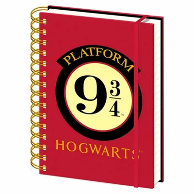 Immagine prodotto di Taccuino A5 con piattaforma Harry Potter