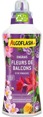 Obrázok produktu pre Hnojivo na kvety, ALGOFLASH Naturasol, kvety, terasy a balkóny, 1 l, UAB