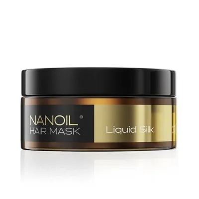 Zdjęcie produktu dla Nanoil Liquid Silk Maska do włosów z jedwabiem, 300ml