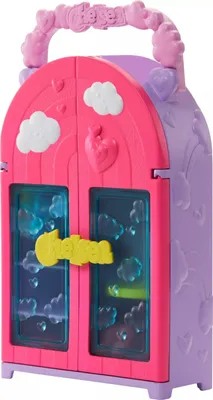 Produktbild von Barbie Chelsea Puppe und Kleiderschrank-Spielset mit Kleidung und Accessoires, Puppen-Kleiderschrank, 3 Jahr(e), 329 g