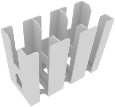 Produktbild von Kartenhalter mit 3 Fächern für 1350 Spielkarten, Standard Size