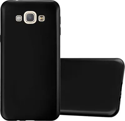 Produktbild von Cadorabo Schutzhülle für Samsung Galaxy A8 2015 Hülle in Schwarz Handyhülle TPU Silikon Etui Cover Case
