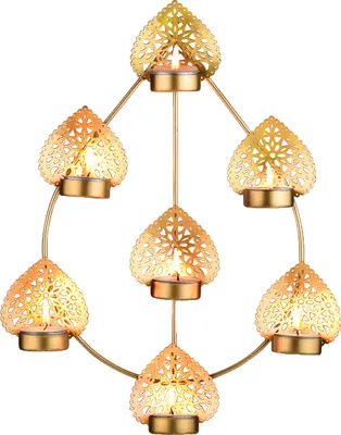Immagine prodotto di Orientale decorativo portacandele da parete decorazione da parete porta tea light Bohos -1-